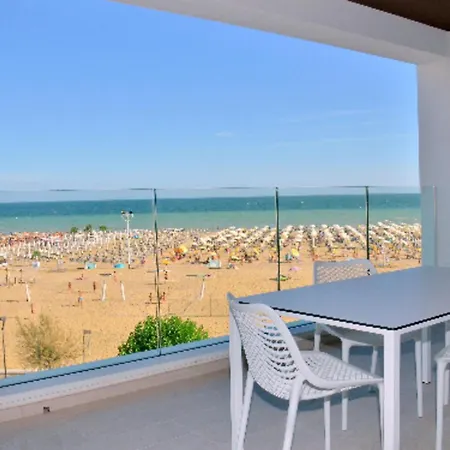 公寓 Azure Serenity Modern Sea View Flat With Pool *